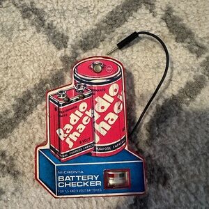 Radio Shack Vintage Battery Checker Untested